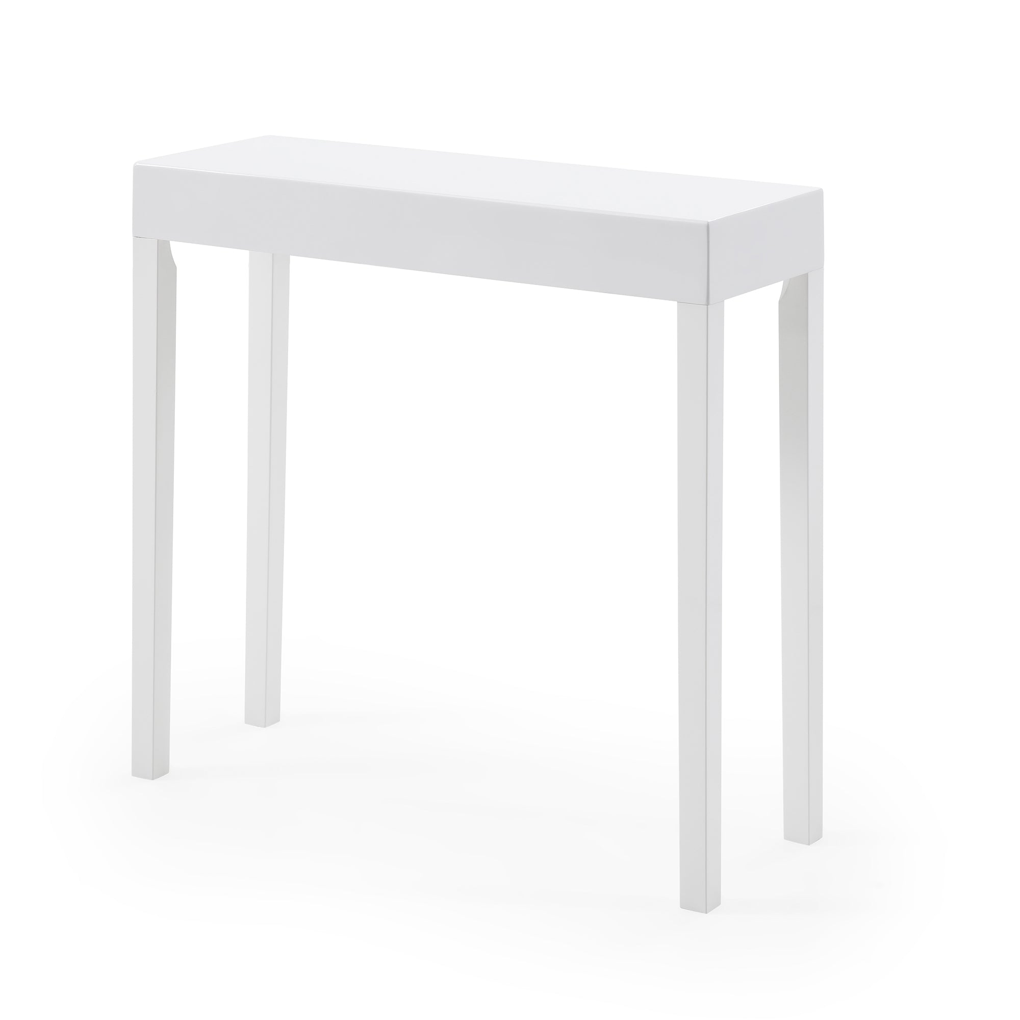 31.5" Amy Modern Console Table with Solid Pine Legs in Hallways, Foyers, and Entryways