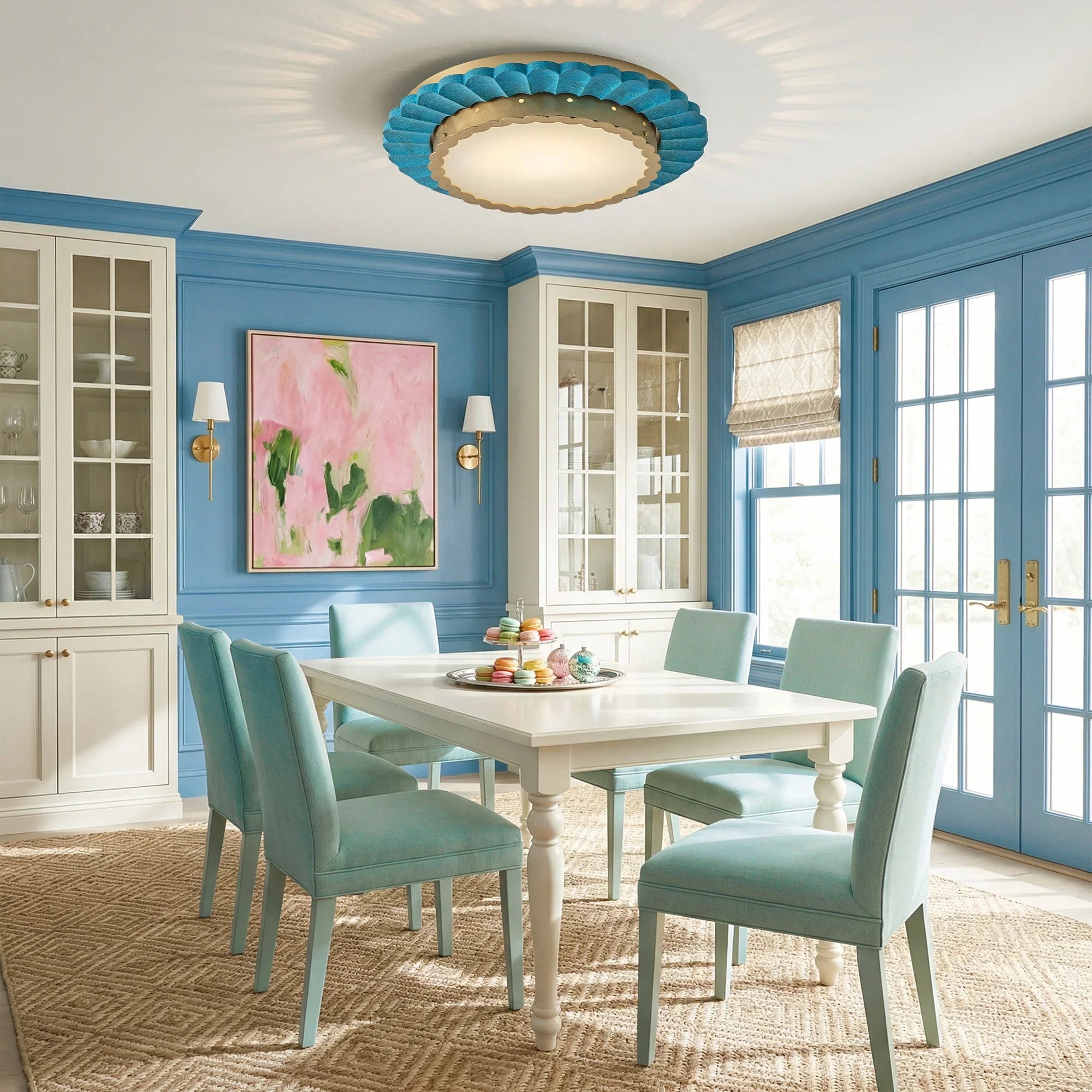 20" Poppy Modern Flush Mount LED Light