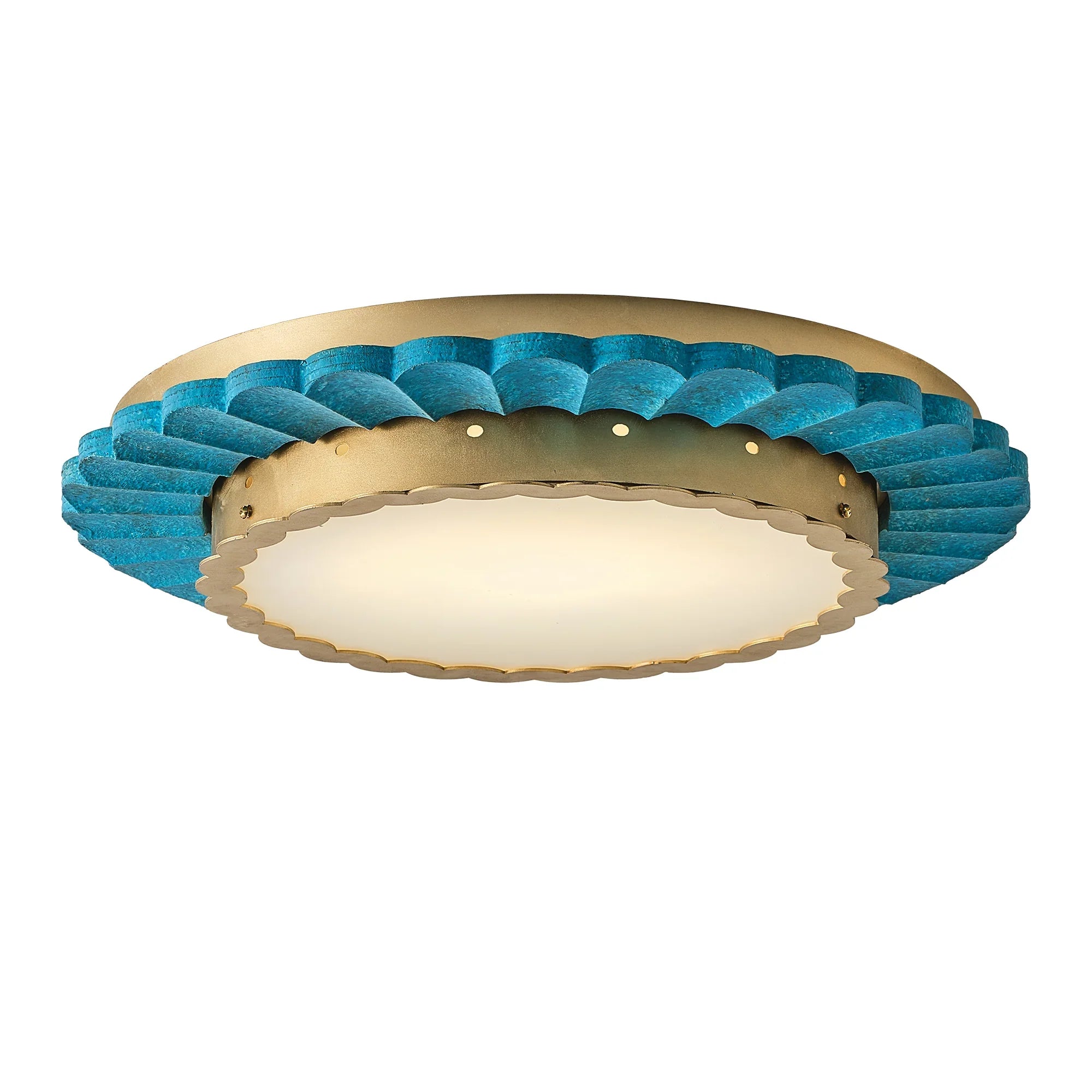 20" Poppy Modern Flush Mount LED Light