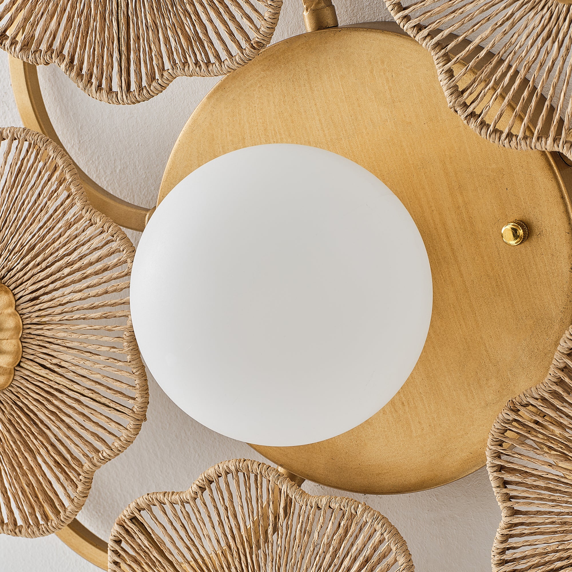 Avery 6-Light Bohemian Flush Mount Ceiling Light & Wall Sconce