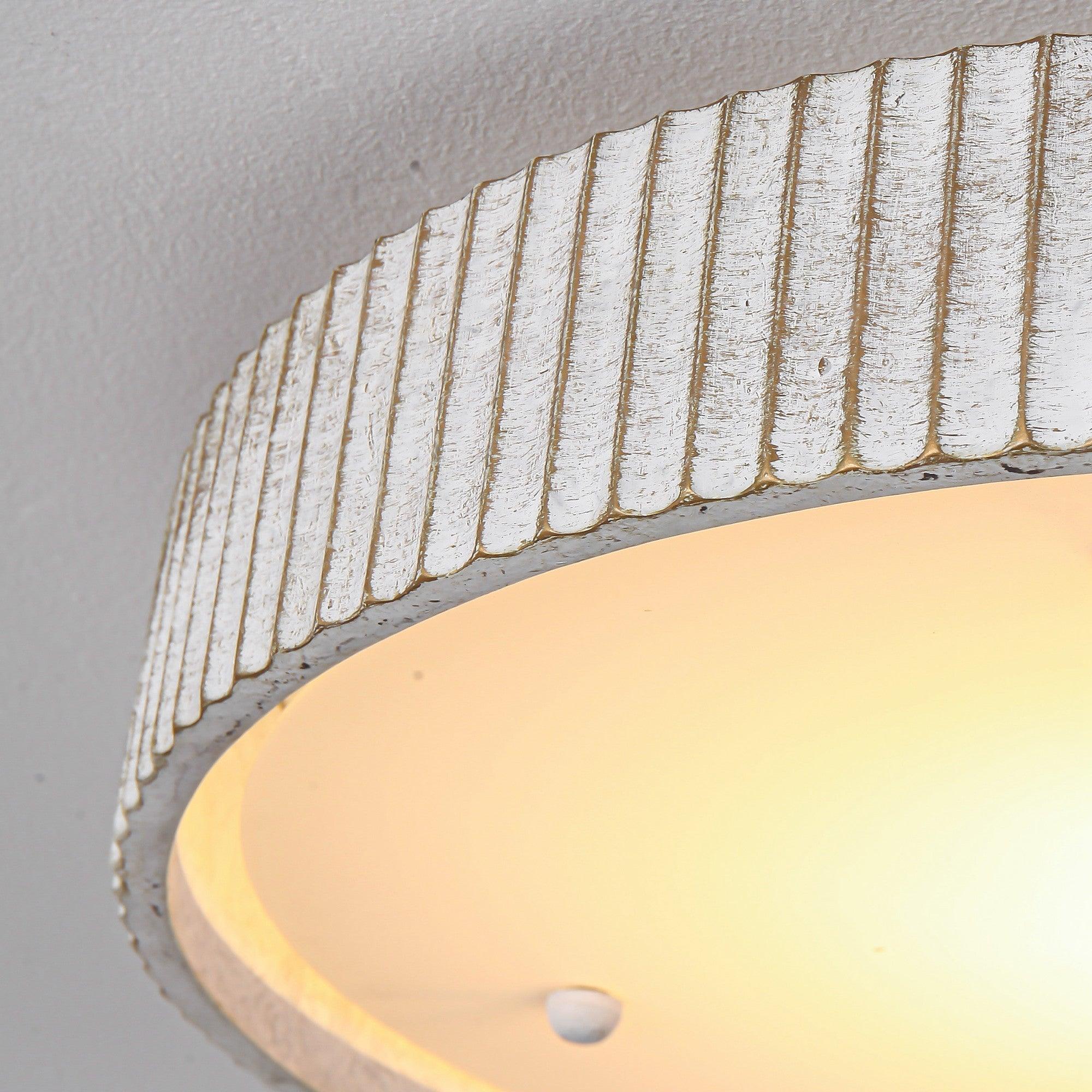 Lámpara LED empotrada moderna blanca de 18 pulgadas