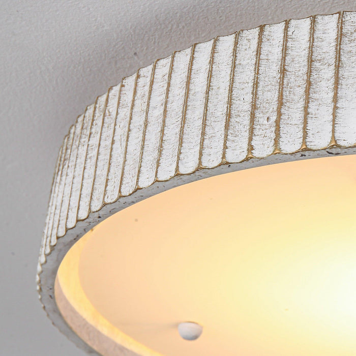 Lámpara LED empotrada moderna blanca de 18 pulgadas