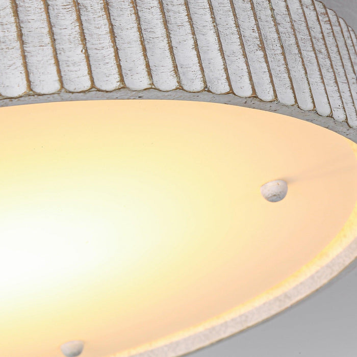 Lámpara LED empotrada moderna blanca de 18 pulgadas