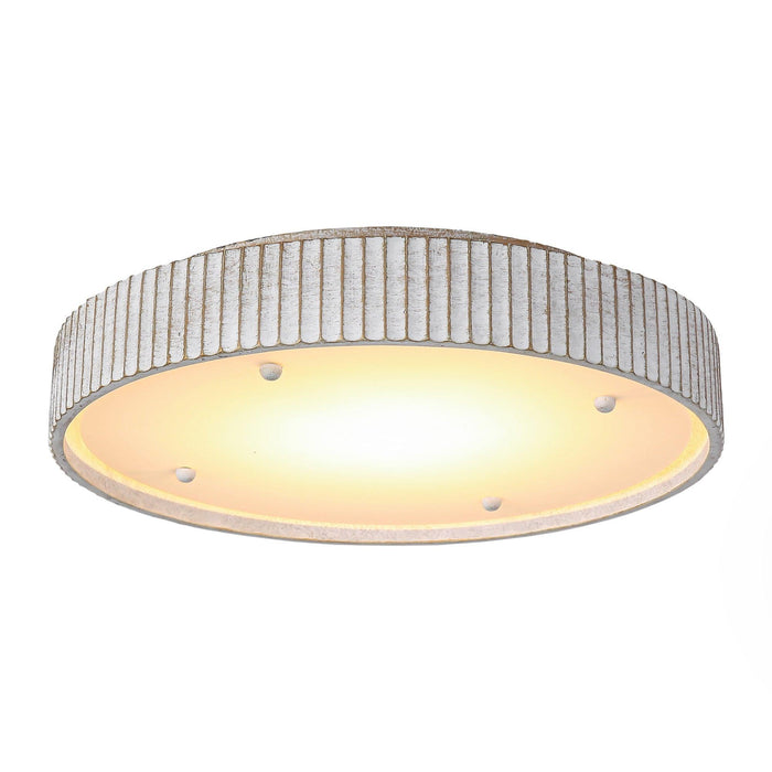 Lámpara LED empotrada moderna blanca de 18 pulgadas