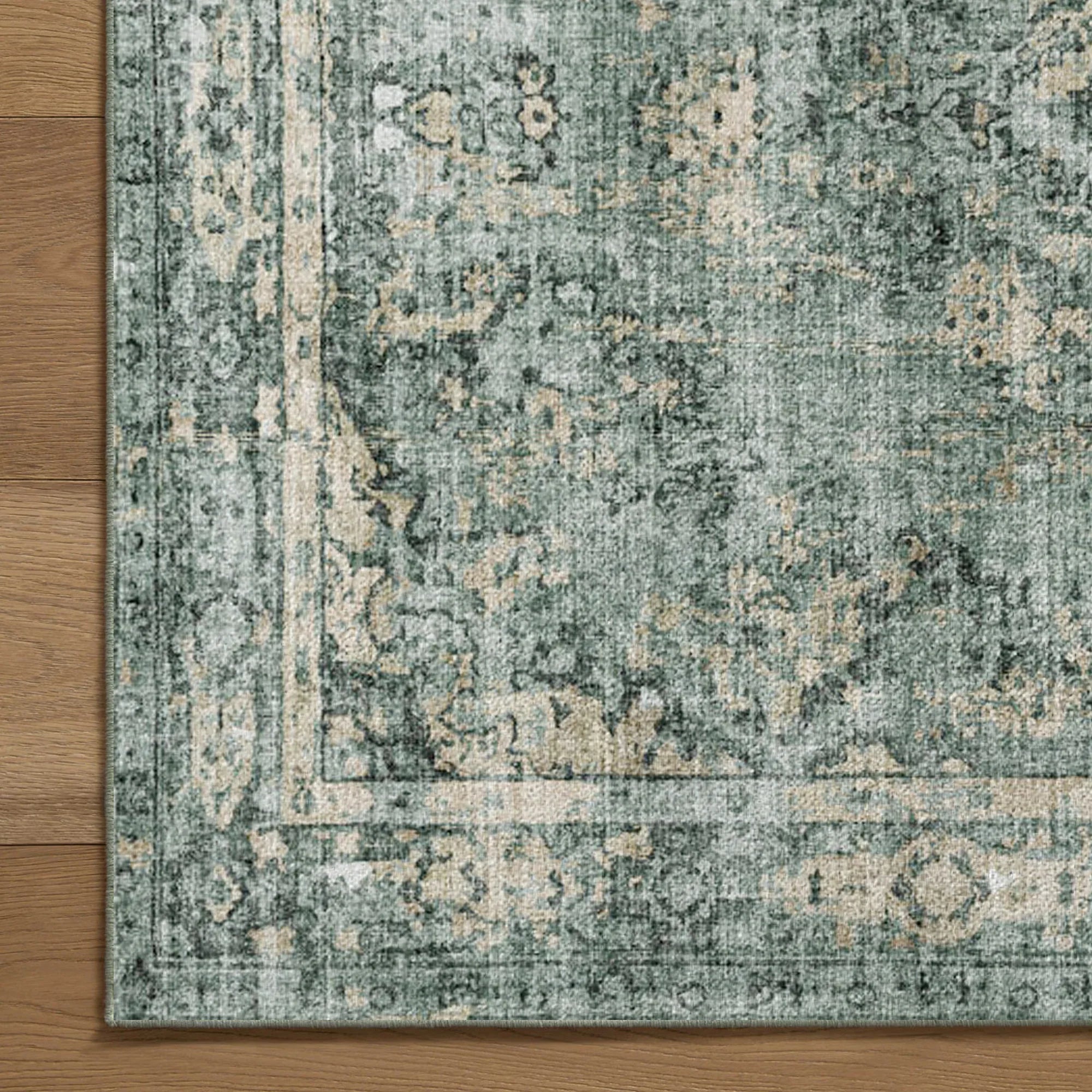 7ft x 5ft Vintage Indoor Non-Slip Washable Large  Area Rugs for Bedroom Living Room