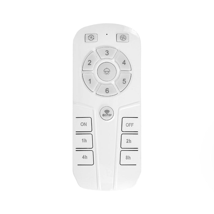 20 Inch White Farmhouse Wooden Beads Flush Mount Ceiling Fan with APP Remote Control and Lighting