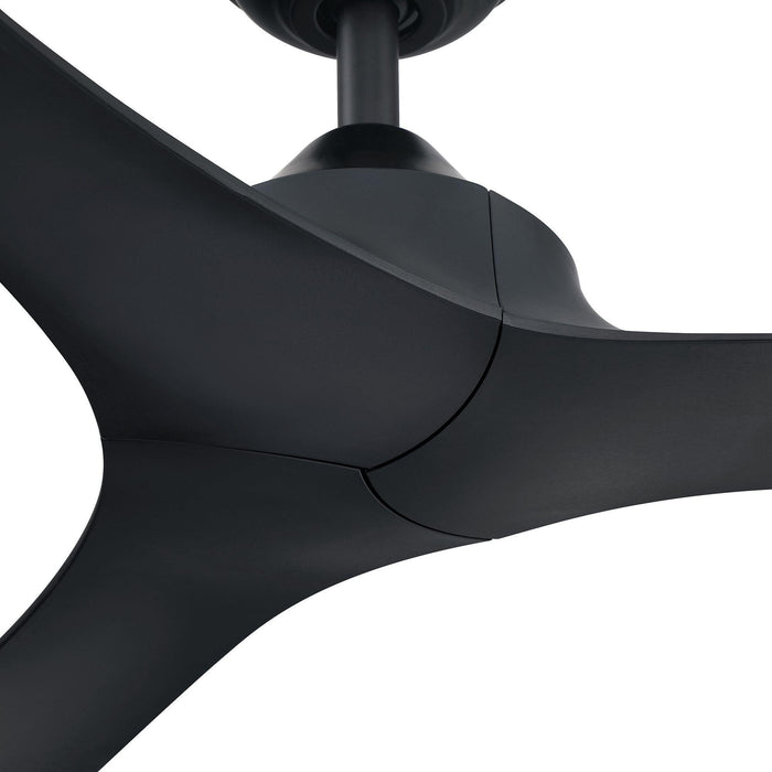 Ventilador de techo reversible moderno con motor de CC de 56 "con control remoto