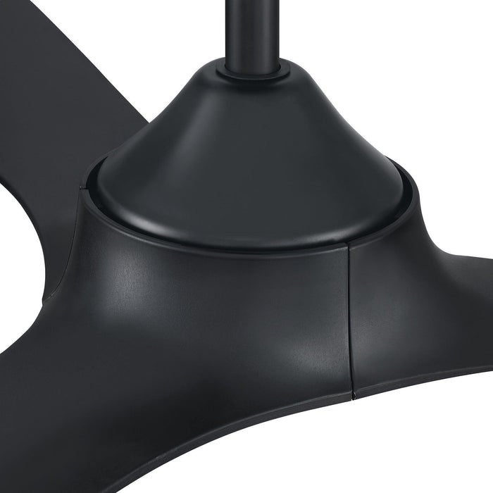 Ventilador de techo reversible moderno con motor de CC de 56 "con control remoto
