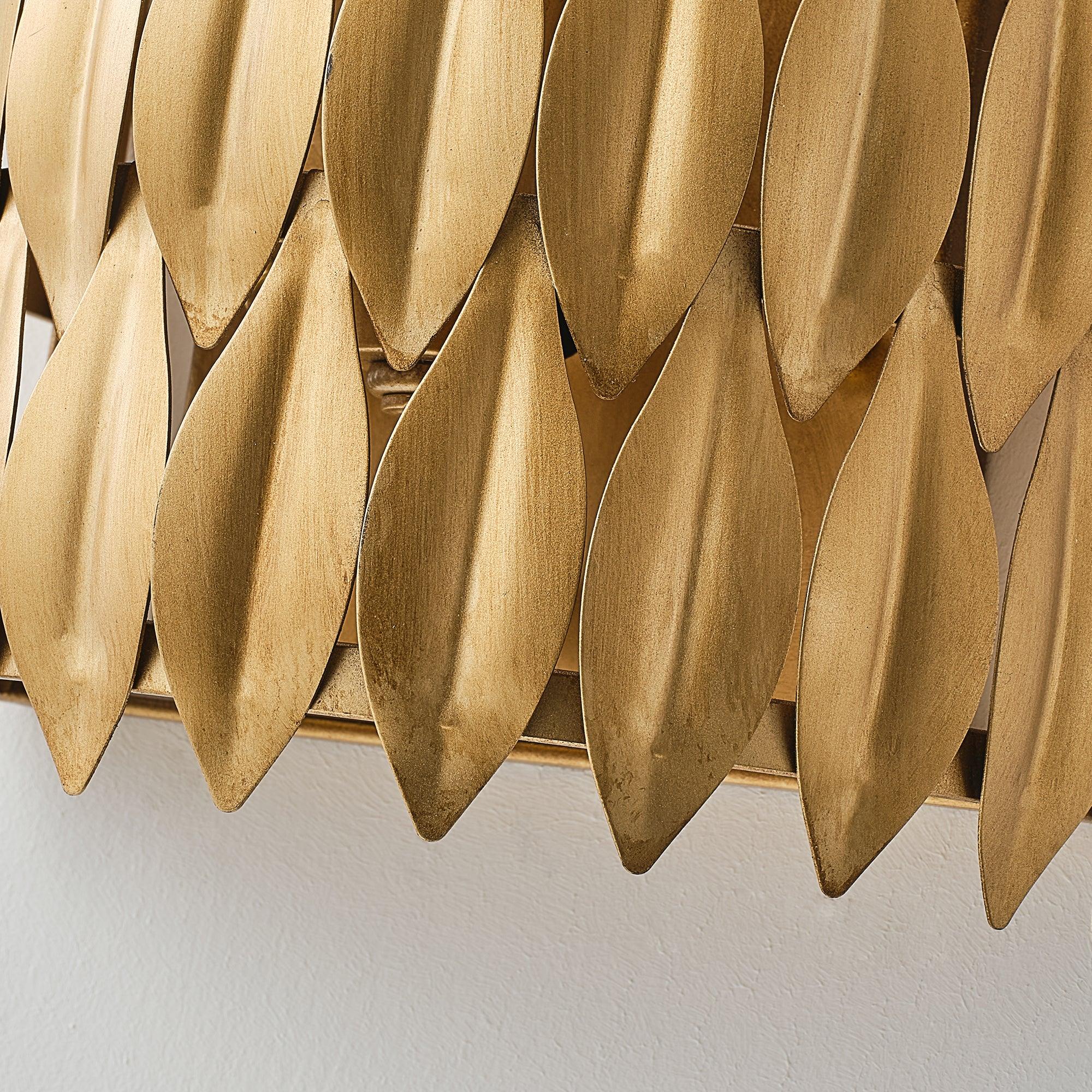 Elmer 1-Light Antique Golden Wall Sconce Lighting