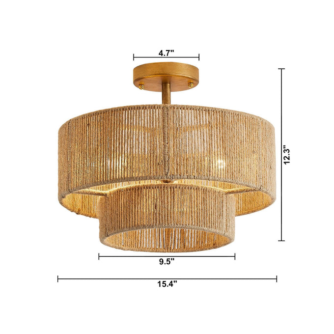 Luz de montaje empotrado tradicional de 3 luces