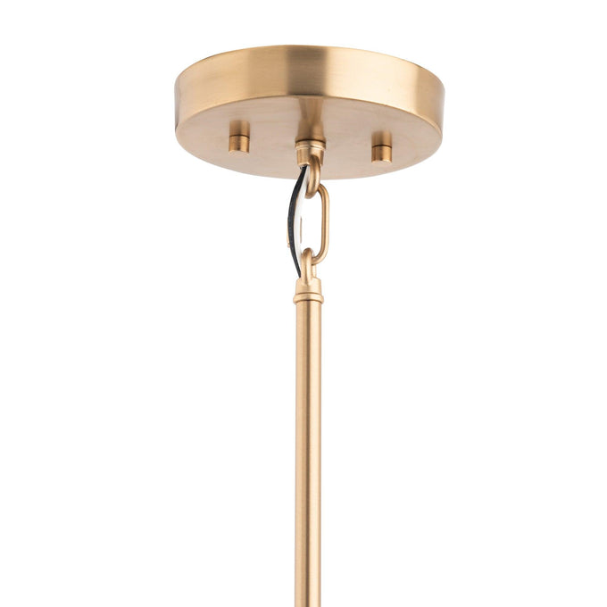 Beacon 1-Light Modern Gold & Black Pendant Light