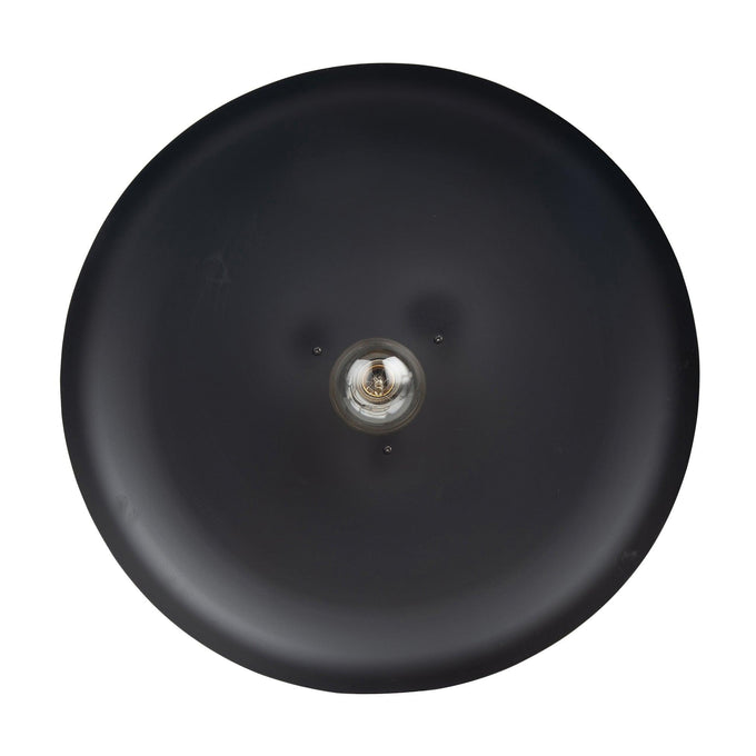 Beacon 1-Light Modern Gold & Black Pendant Light