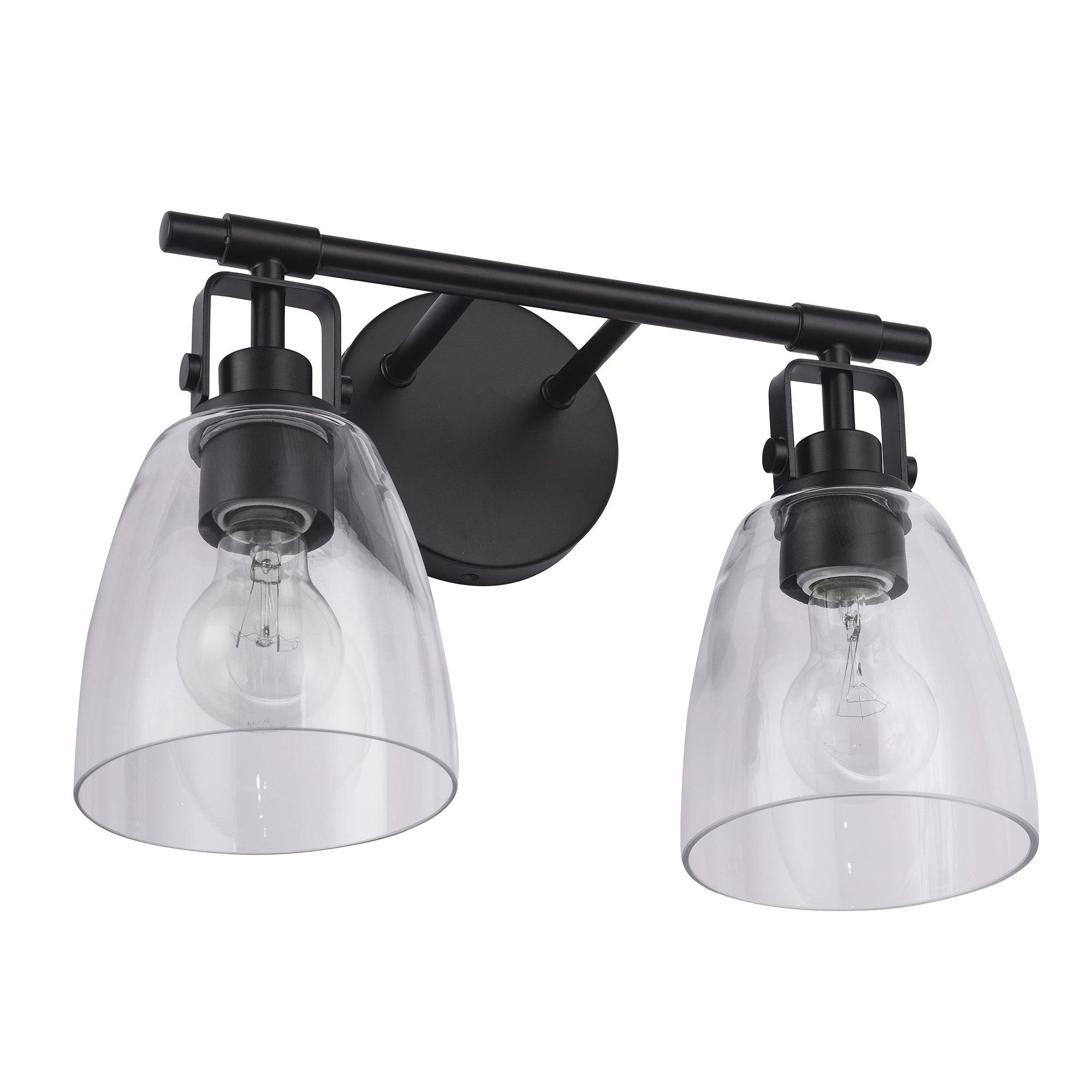 Brilliance Modern Farmhouse 2-Light Vanity Light