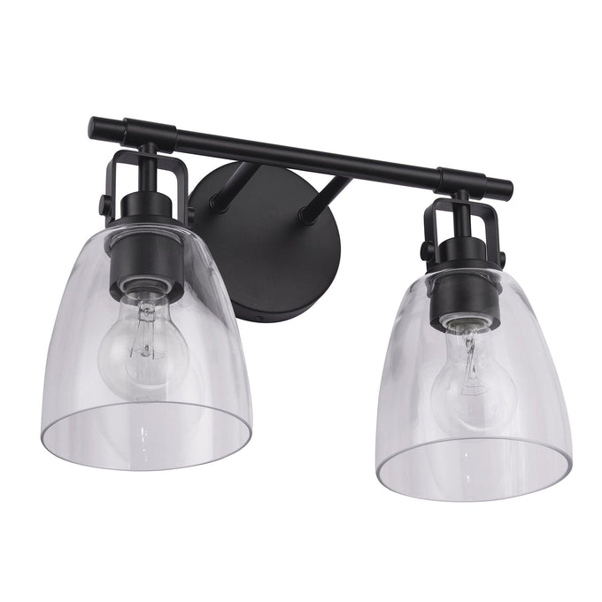 Brilliance Modern Farmhouse 2-Light Vanity Light