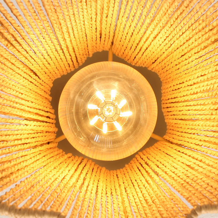 7 Inch Yves 1-Light Semi-Flush Mount Ceiling Light
