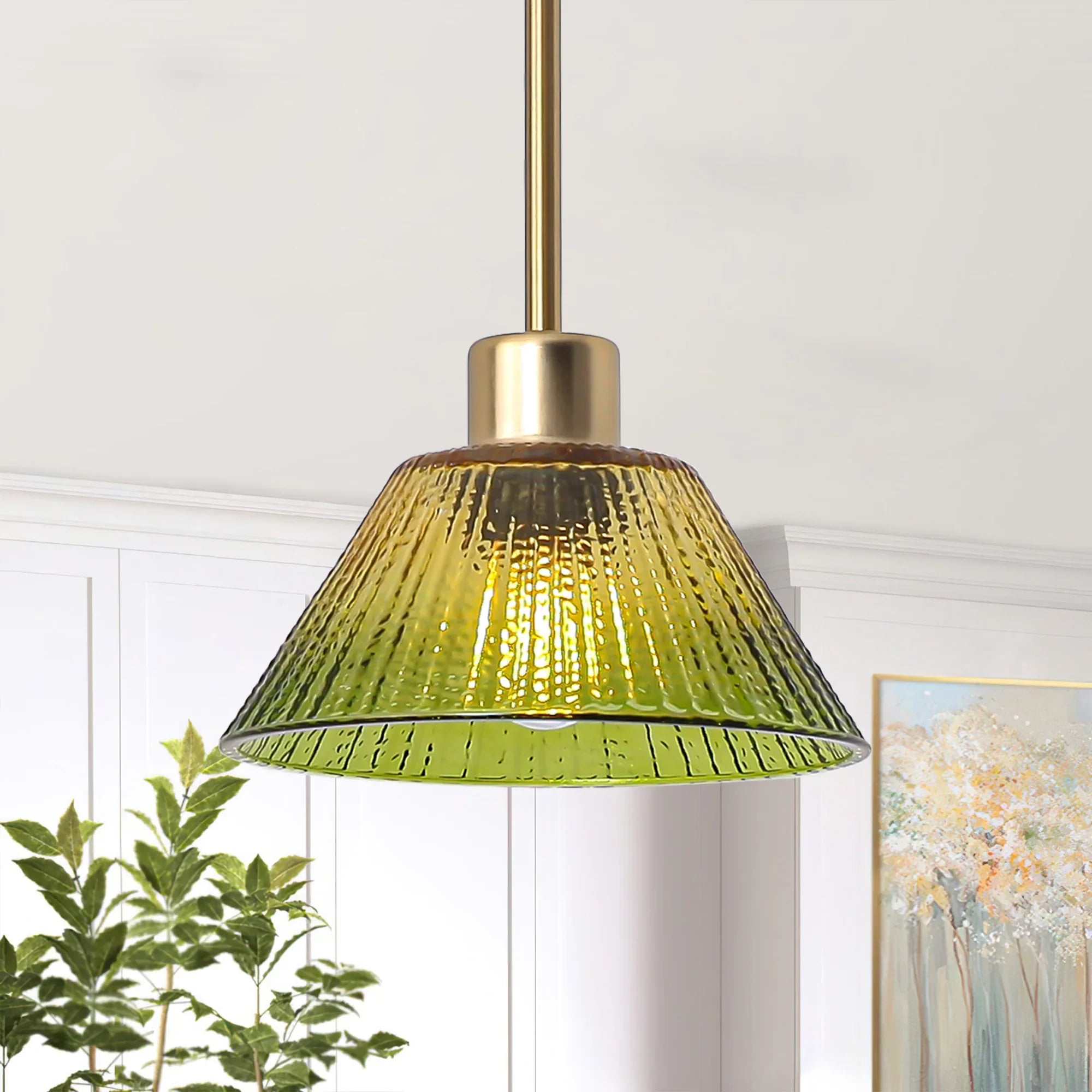 7.5 Inch Yetta 1-Light Island Pendant Light