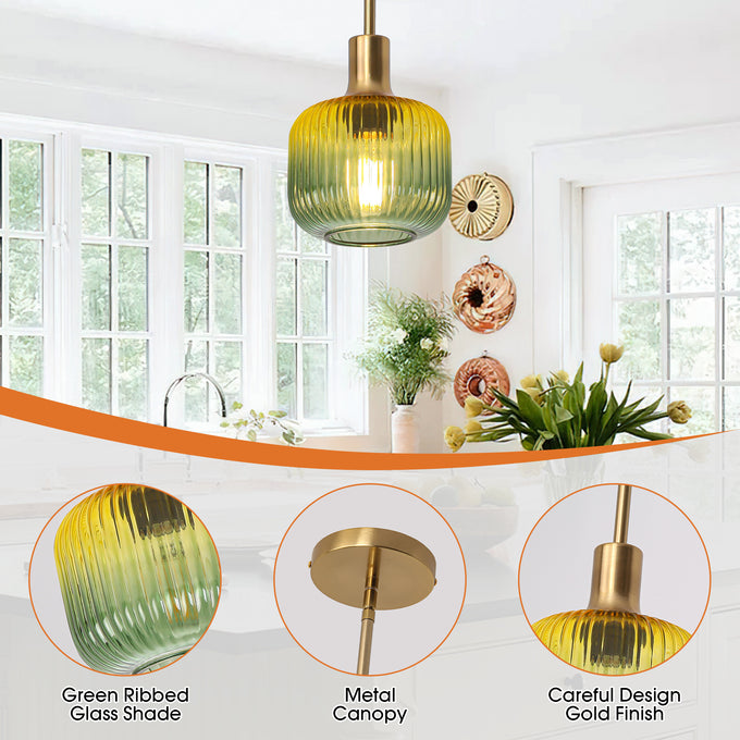 6 Inch Felix 1-Light Island Pendant Light