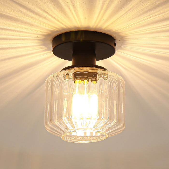 6 Inch Marico 1-Light Semi-Flush Mount Ceiling Light