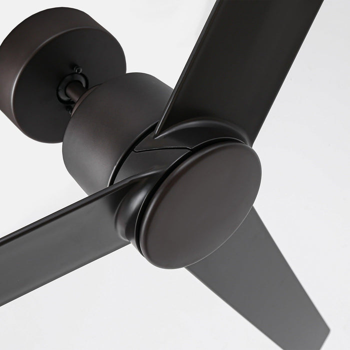 Ventilador de techo de 54" con motor de CC de 3 aspas y control remoto