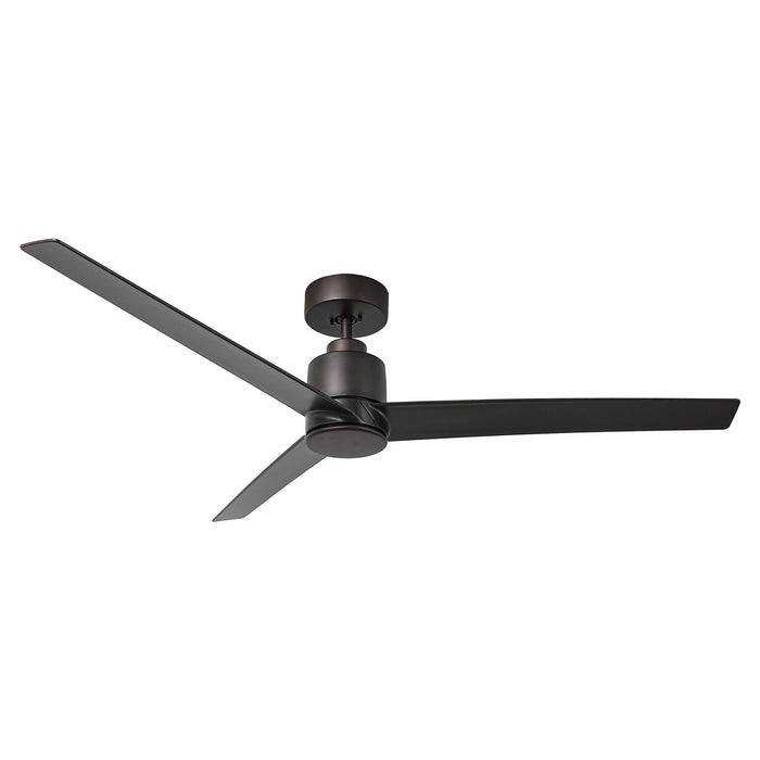 Ventilador de techo de 54" con motor de CC de 3 aspas y control remoto