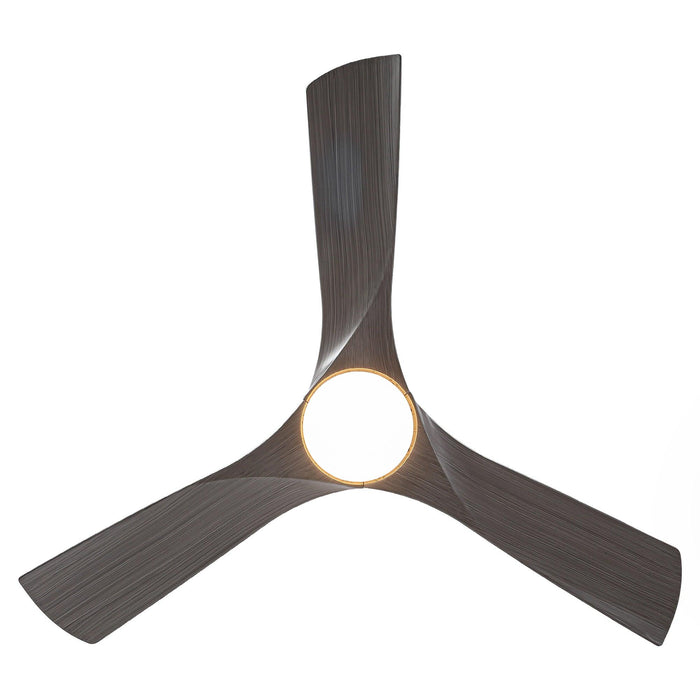 Ventilador de techo industrial LED de 54" con 3 aspas y control remoto