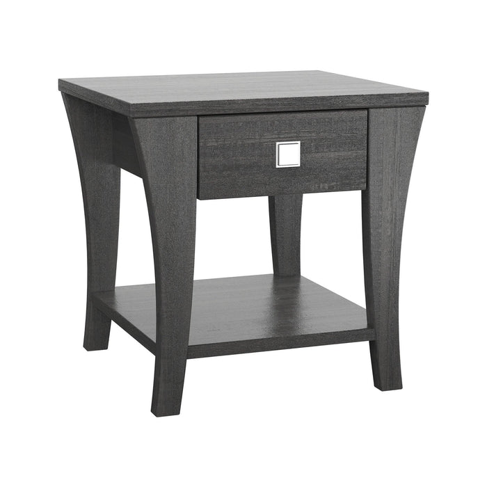 Mesa auxiliar Amity de Furniture of America, gris