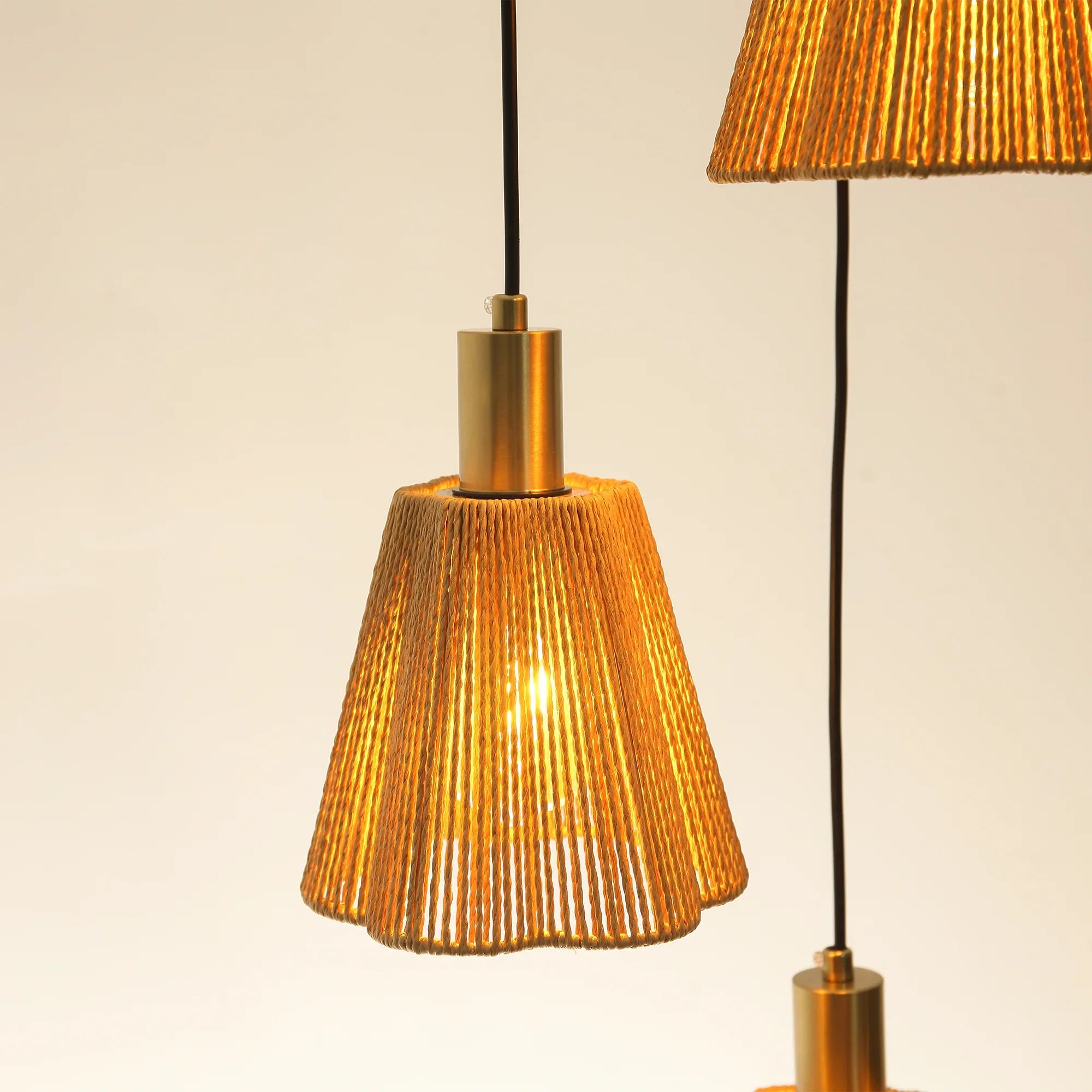 15 Inch Merle 3-Light Island Pendant Light