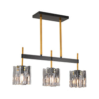 Kerr 3-Light Linear Island Chandelier