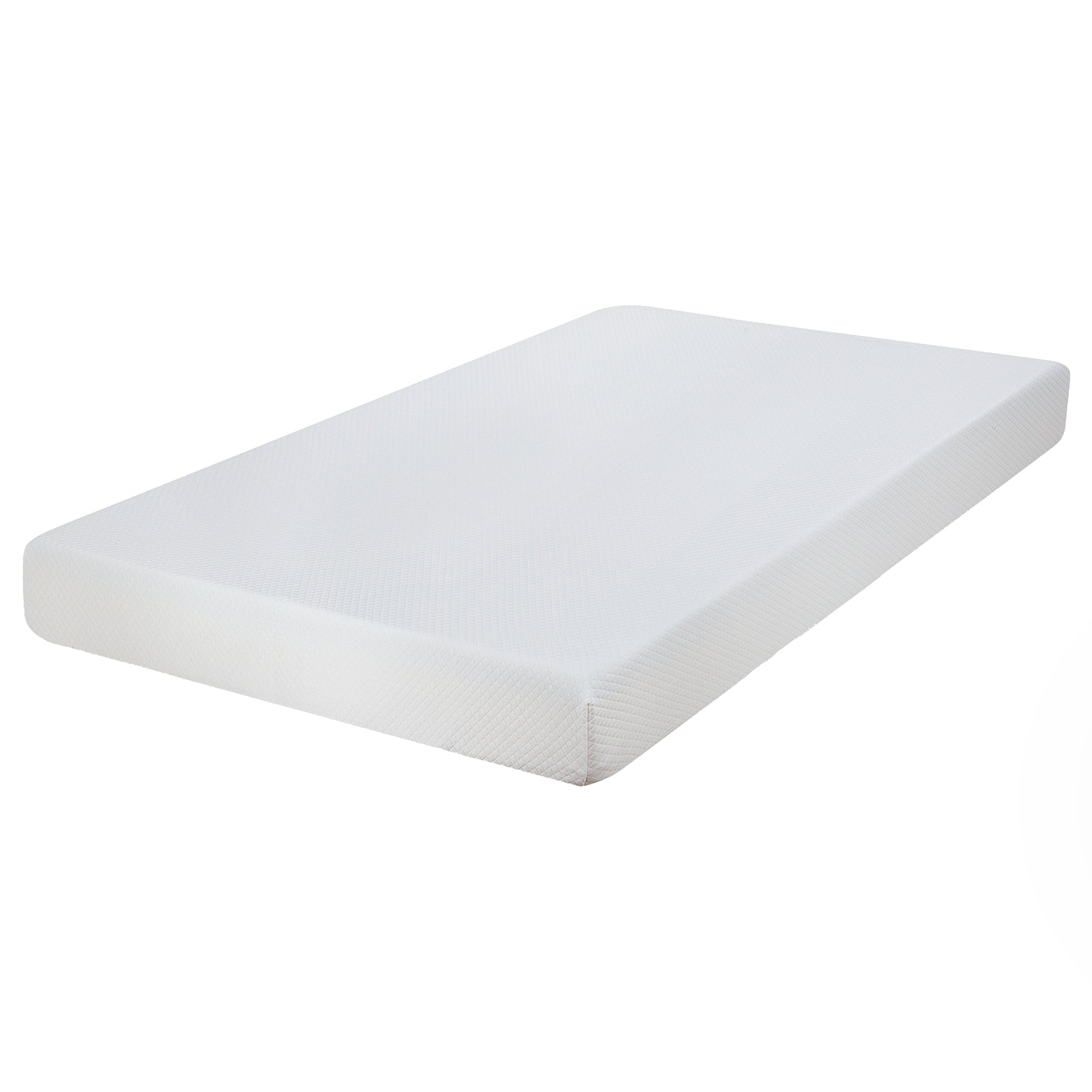 Artemisia 8" White Memory Foam Medium Firm Mattress with 2” Gel Infused Memory Foam