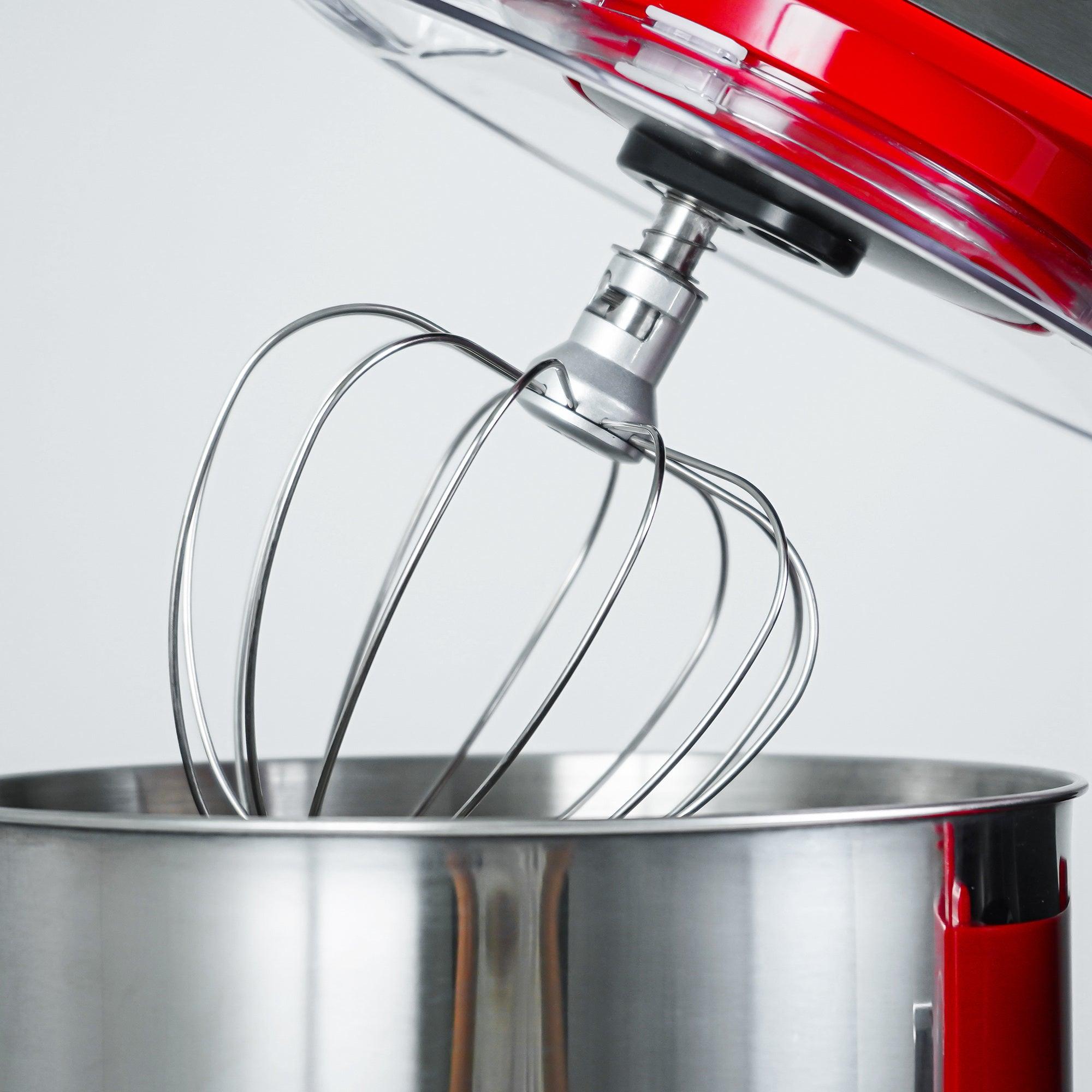 Parrot Uncle Kitchen Stand Mixer with Mixing Bowl, Dough Hook, Egg Whisk & Mixing Blade