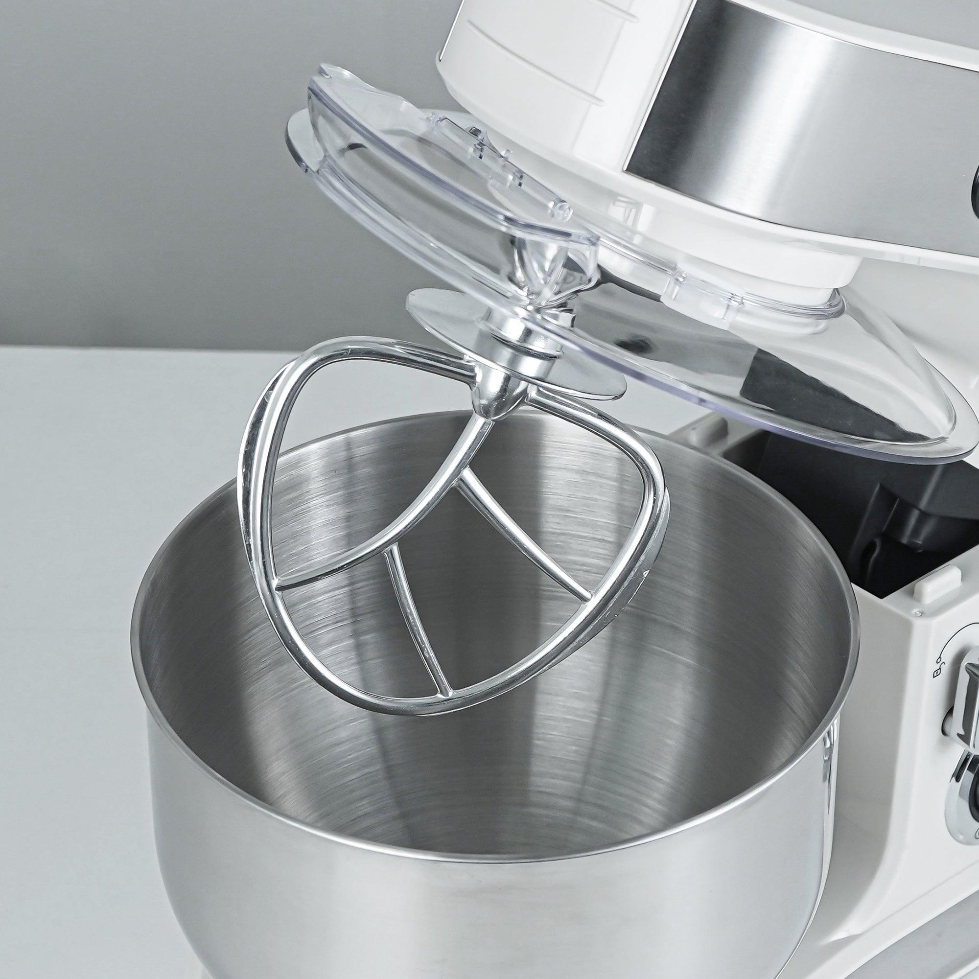 Parrot Uncle Kitchen Stand Mixer with Mixing Bowl, Dough Hook, Egg Whisk & Mixing Blade