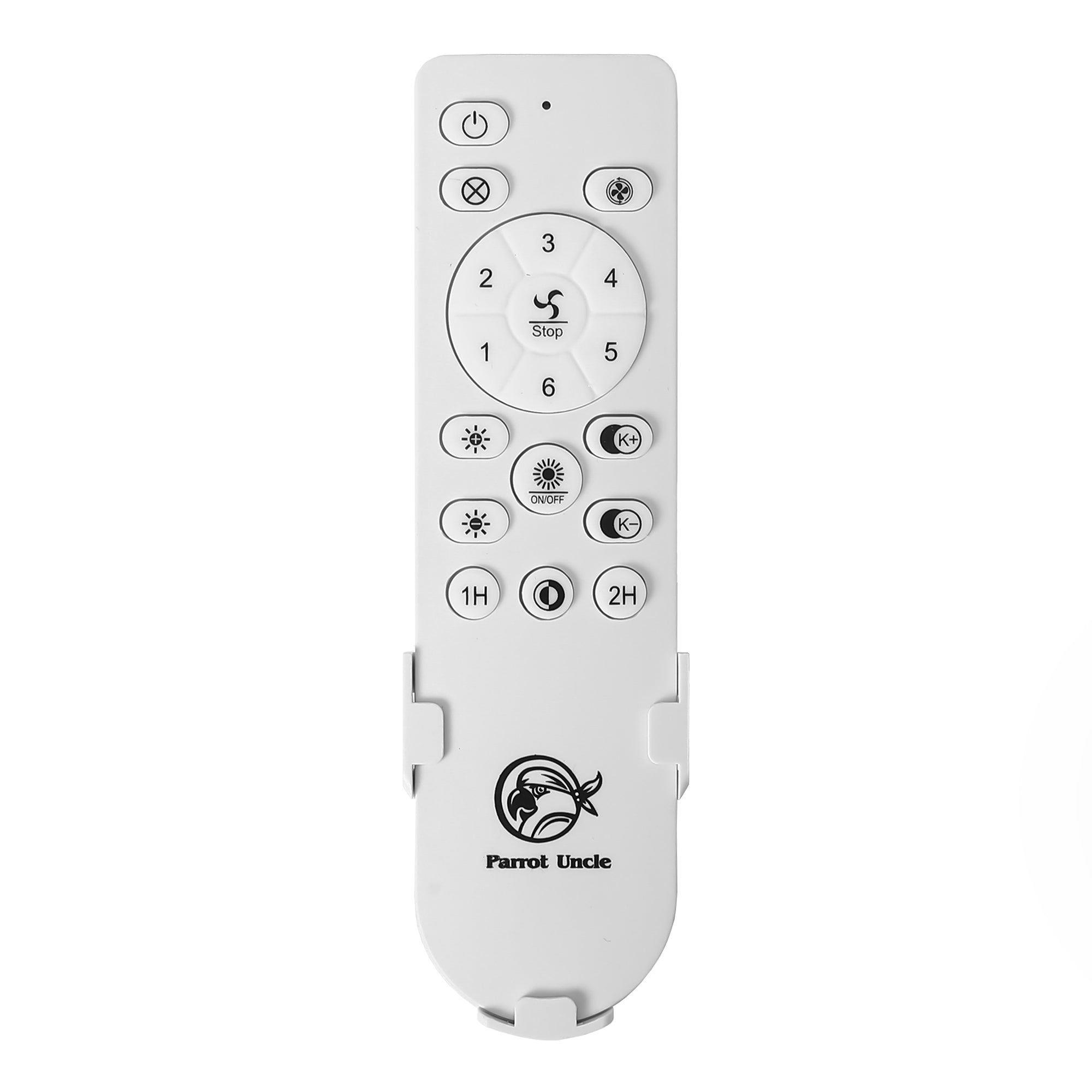 20 Inch Doris Downrod Fan Wall Mount Fan with LED Light and Remote Control