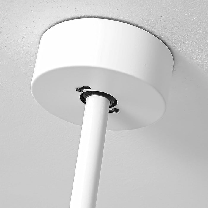 52" DC Motor 3 Blades Modern Downrod Mount Ceiling Fan