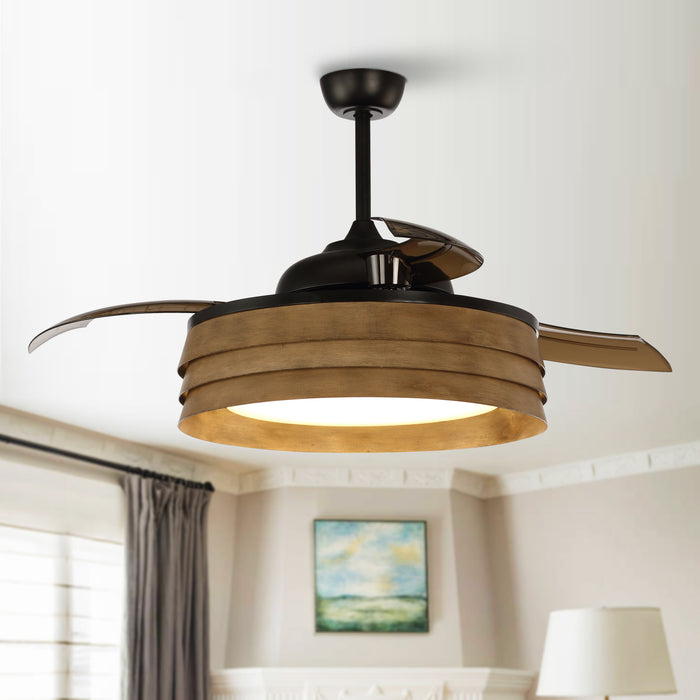 52" Lucknow Smart Fan with LED Light