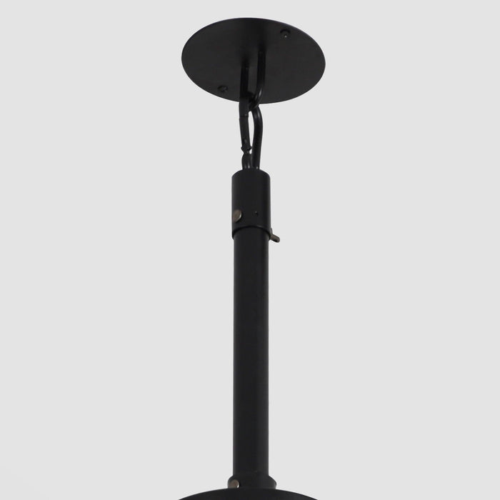 42 Inch Rhine Indoor/Wet Outdoor IP65 Black Anywhere Waterproof Ceiling Fan with LED Light and Convenient Hanging Hook