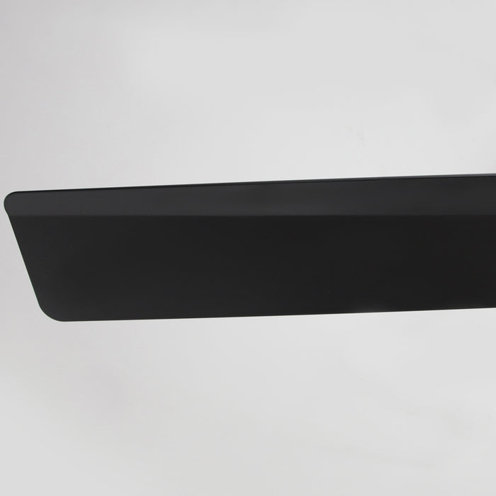 42 Inch Rhine Indoor/Wet Outdoor IP65 Black Anywhere Waterproof Ceiling Fan with LED Light and Convenient Hanging Hook