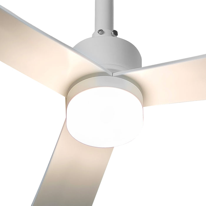 50 Inch Rae Modern Downrod Mount LED Ceiling Fan with Remote Control
