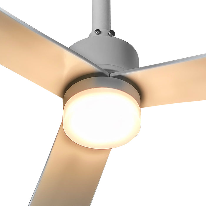 50 Inch Rae Modern Downrod Mount LED Ceiling Fan with Remote Control
