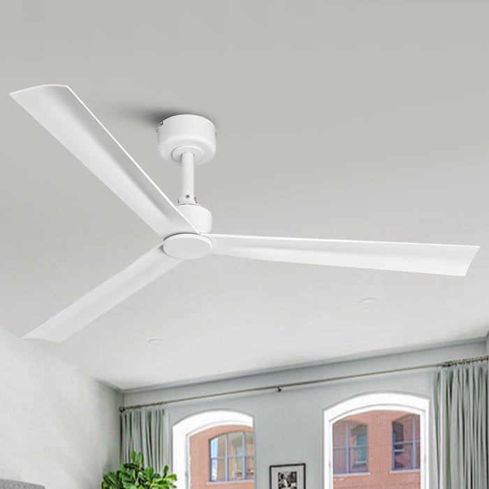 50 Inch Erica Modern Downrod Mount Ceiling Fan with Remote Control