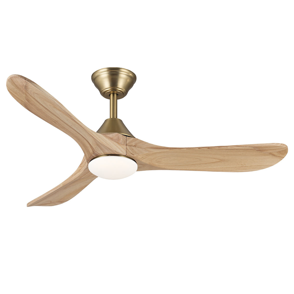 48 Inch Sylvie LED Ceiling Fan with Solid Wood