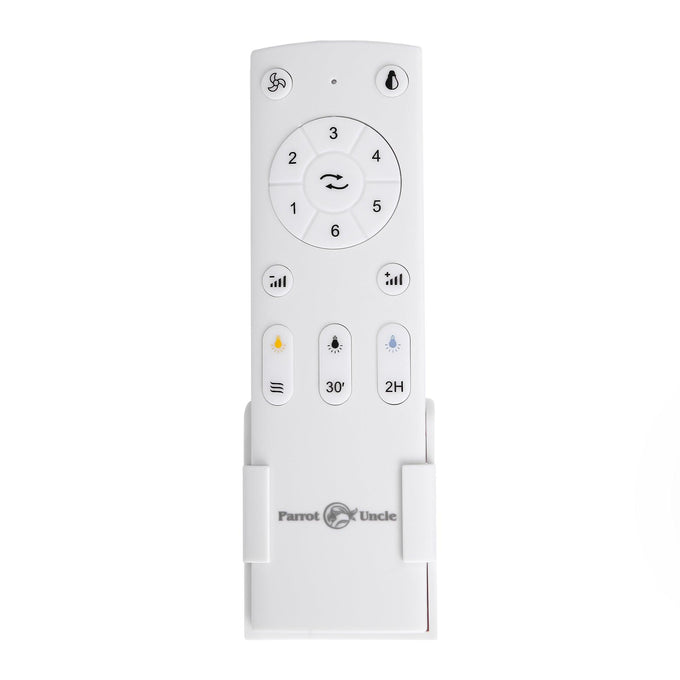 52 Inch Dinah Modern Downrod Mount Ceiling Fan with Remote Control and LED Light