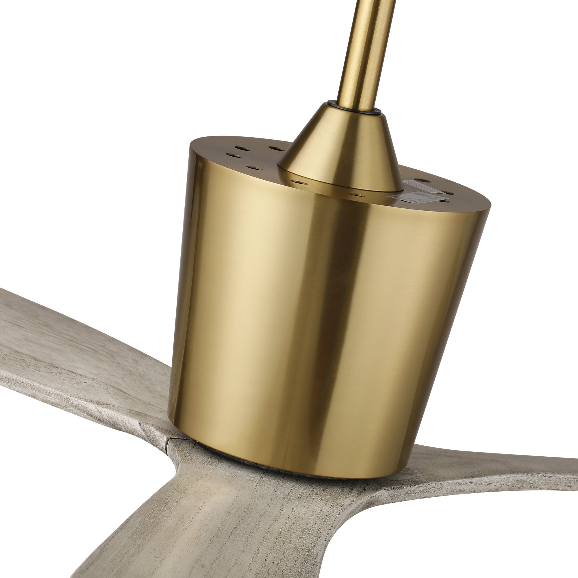 54 Inch Dylan Solid Wood Blades Downrod Mount Ceiling Fan with Remote Control