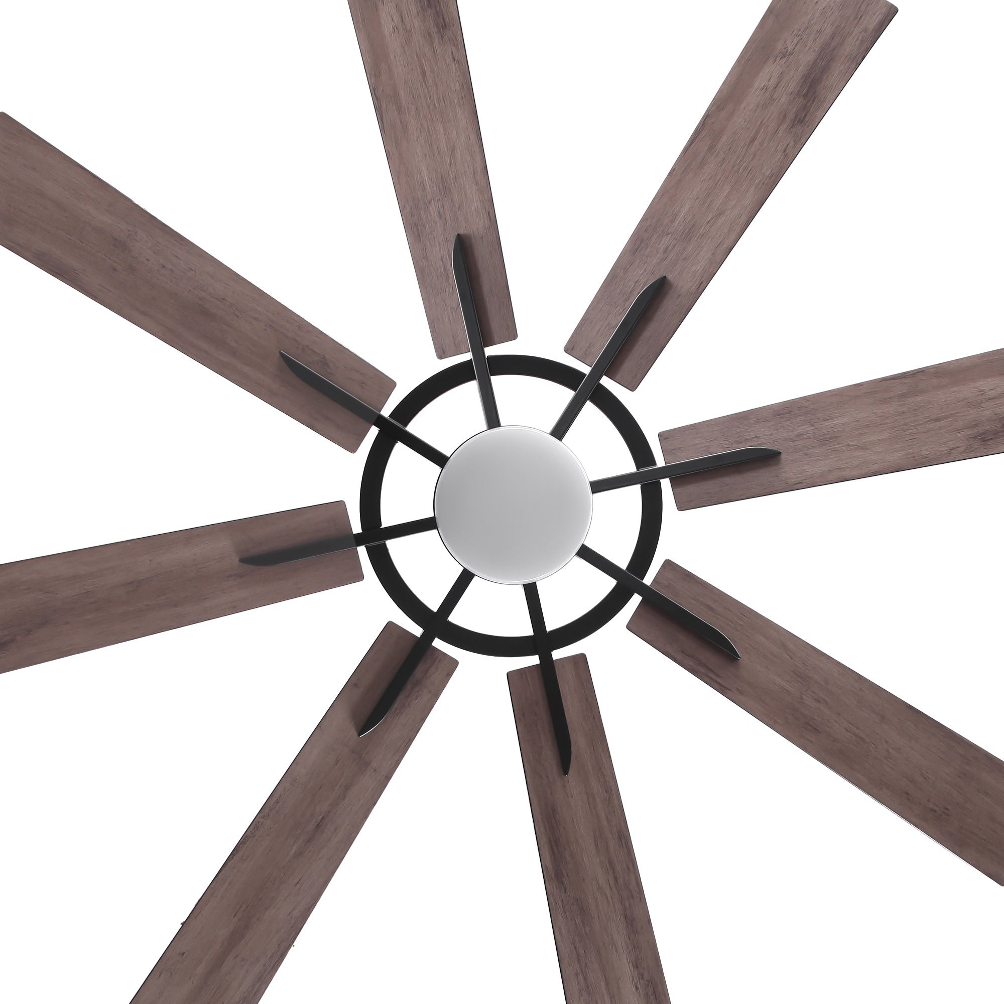 60 Inch 72 Inch Windmill Downrod Mount LED Ceiling Fan with Remote and APP Control