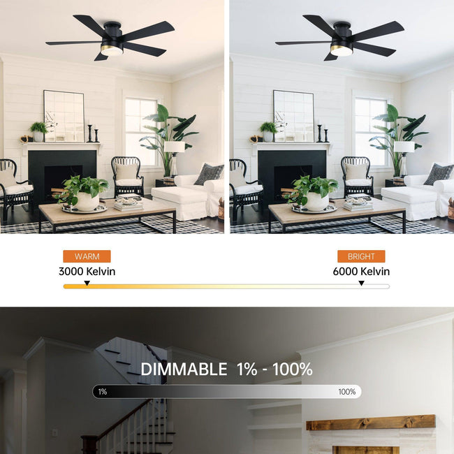 Ventilador inteligente de 52