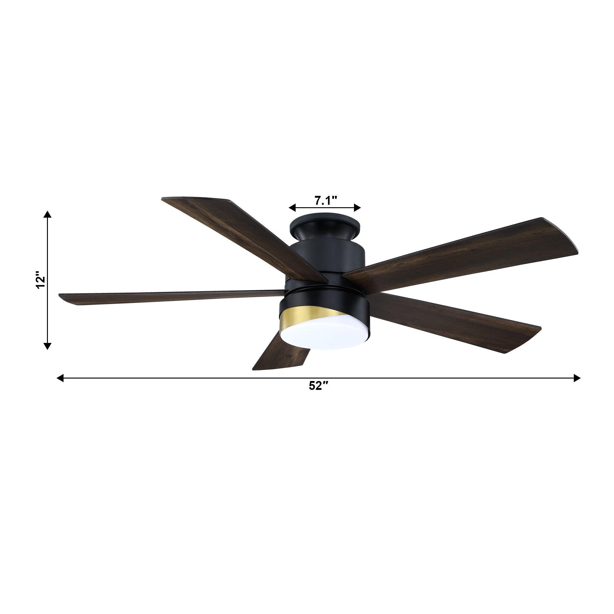Ventilador inteligente de 52