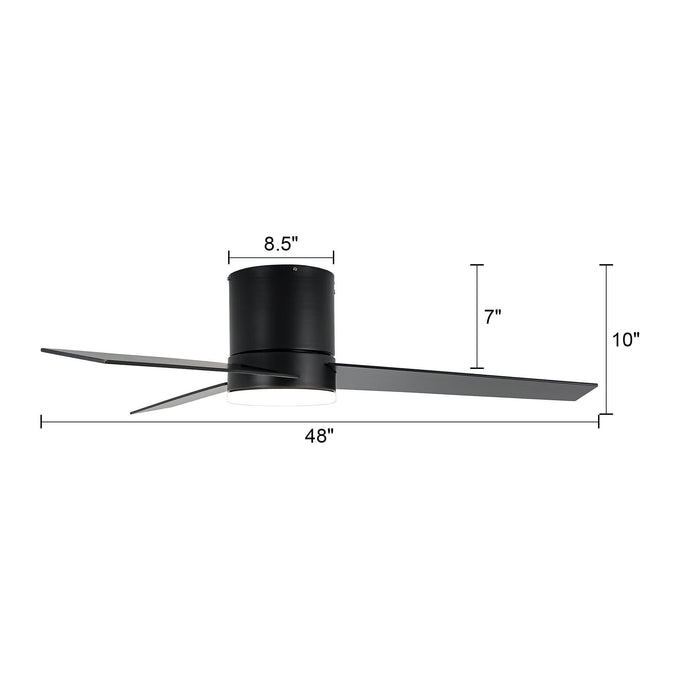 Ventilador de techo empotrado de 48