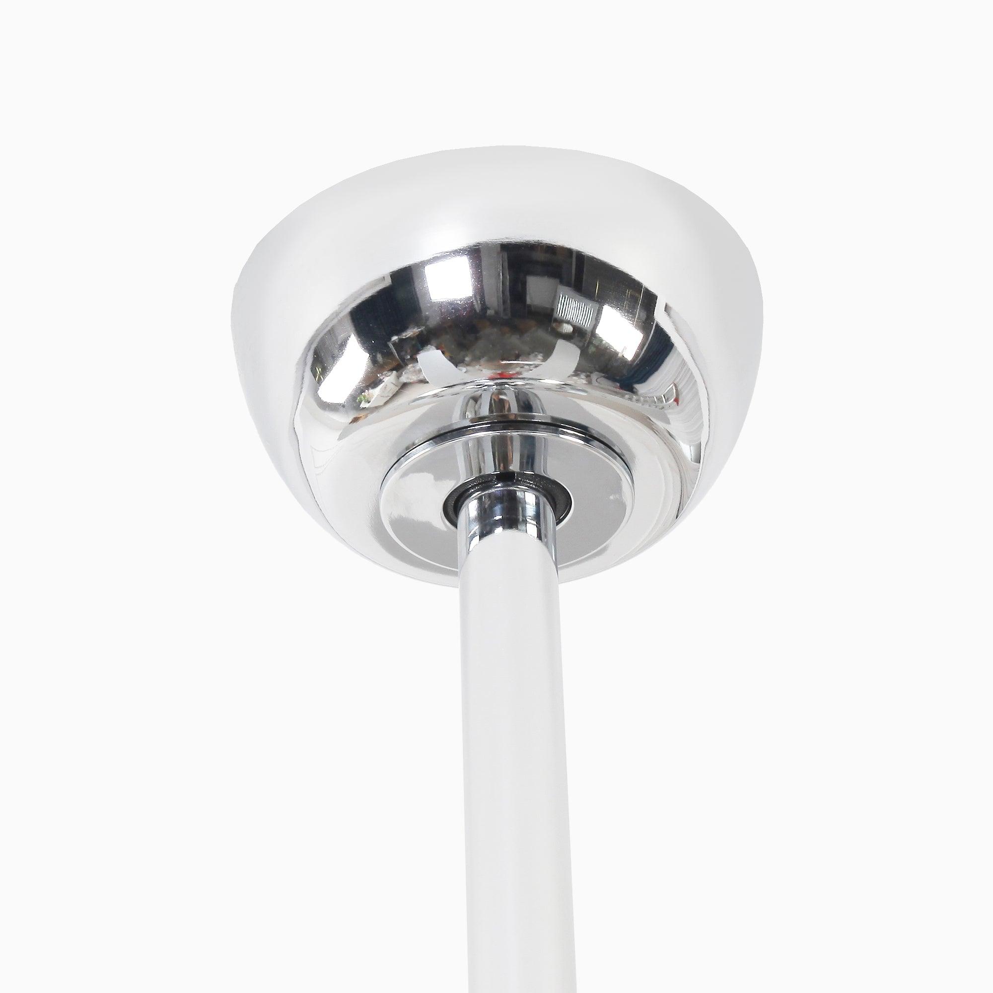 Ventilador de techo de cristal reversible Dicken moderno de 52