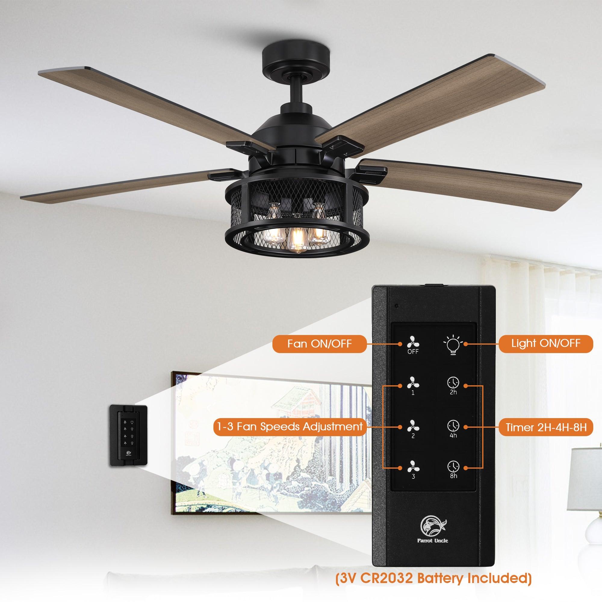 Ventilador de techo reversible industrial Lucknow de 52