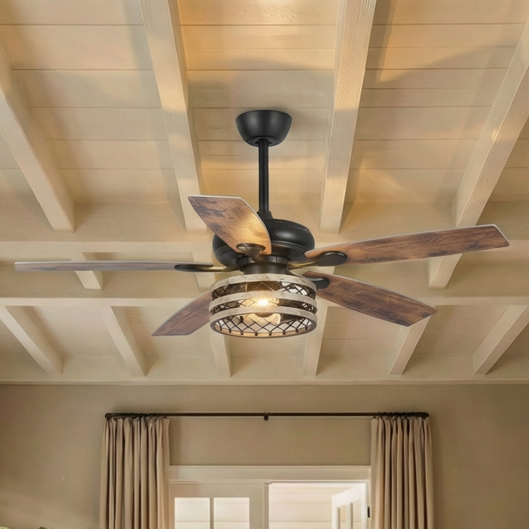 52" Alward Smart Fan with Light Kit