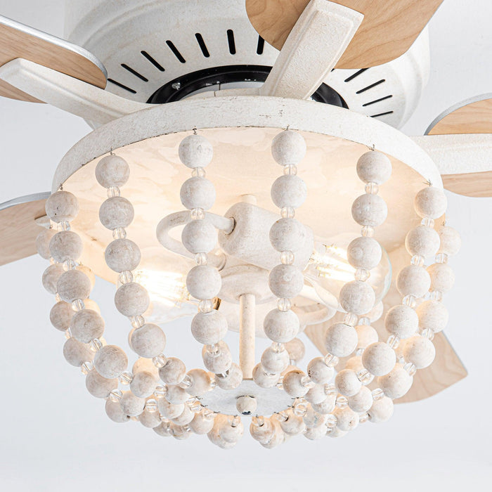 48 "Nueva Delhi tradicional montaje empotrado ventilador de techo reversible con iluminación y Control remoto